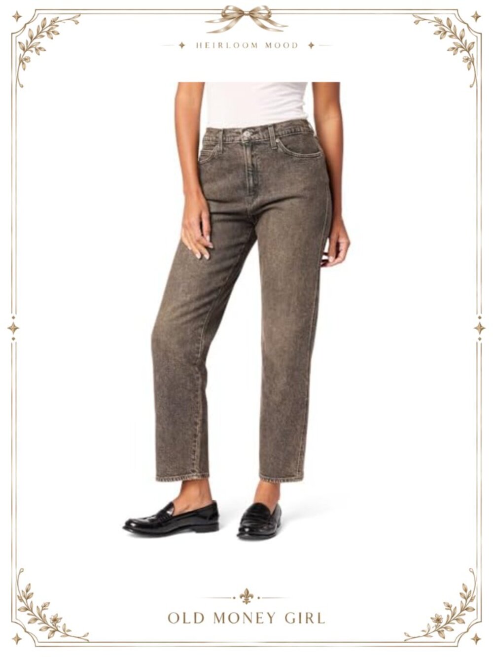 Levi Strauss Signature Gold Women's Heritage High Rise Straight Jeans